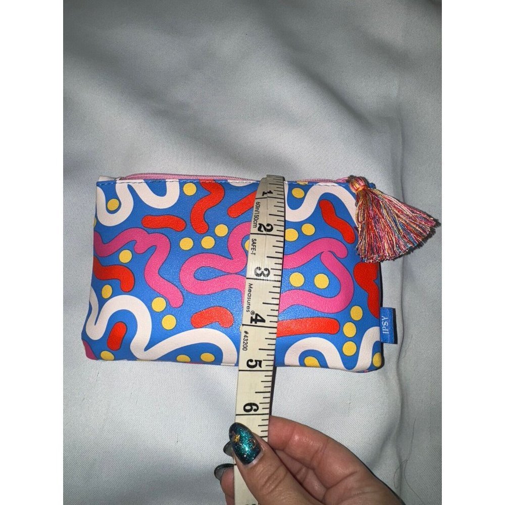 Ipsy Artful Self Expression Print Glam Travel Makeup Cosmetic Bag New Bag Only - Picture 2 of 3
